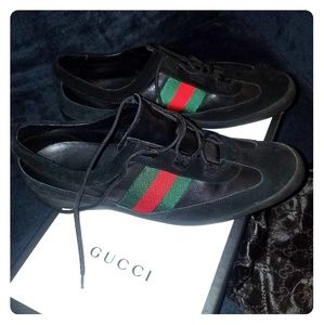 Gucci Low Top Sneakers Sz 11.5 G/12.5 US